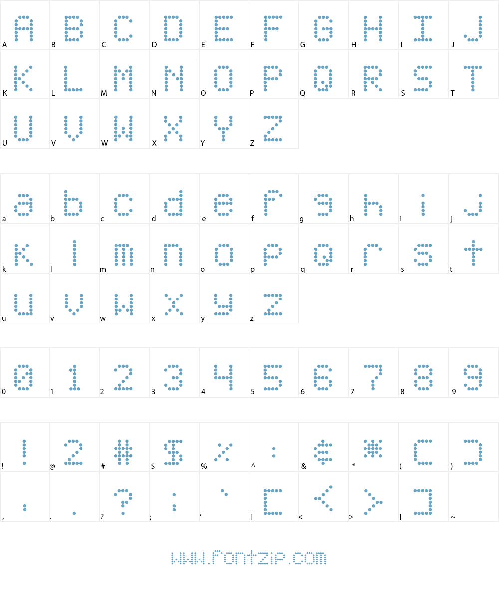 DJB Friday Night Lights Font Character